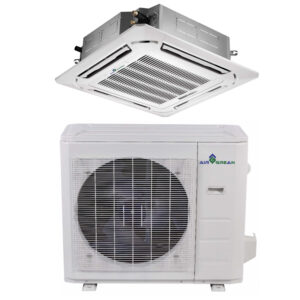 AirGrean Commercial Ceiling Cassette 3 TON or 36,000 BTU SEER 22 Heating & Cooling Air Conditioner