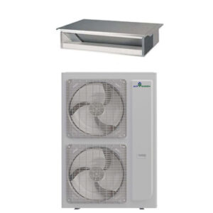 AirGrean Commercial Concealed Duct 4 TON or 48,000 BTU SEER 22 Heating & Cooling Air Conditioner