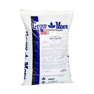 Grow More 5705 Water Soluble Fertilizer 30-10-10, 25-Pound