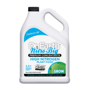 DR. EARTH ORGANIC & NATURAL NITRO BIG® HIGH NITROGEN LIQUID PLANT FOOD 3-0-1